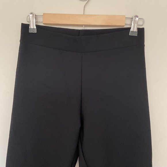 Wolford Scuba Leggings Sz M Black Slimming versatile look Quiet Luxury Stretch - Picture 2 of 11